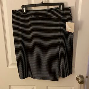 Faux Wrap Around Skirt